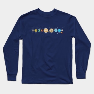 Space Doodles Long Sleeve T-Shirt